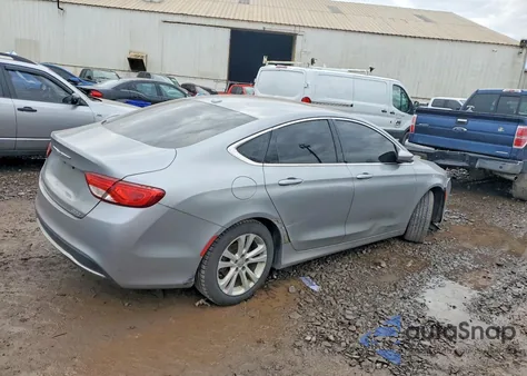 2015 Chrysler 200 Limited from USA, damaged, VIN 1C3CCCAB3FN536785